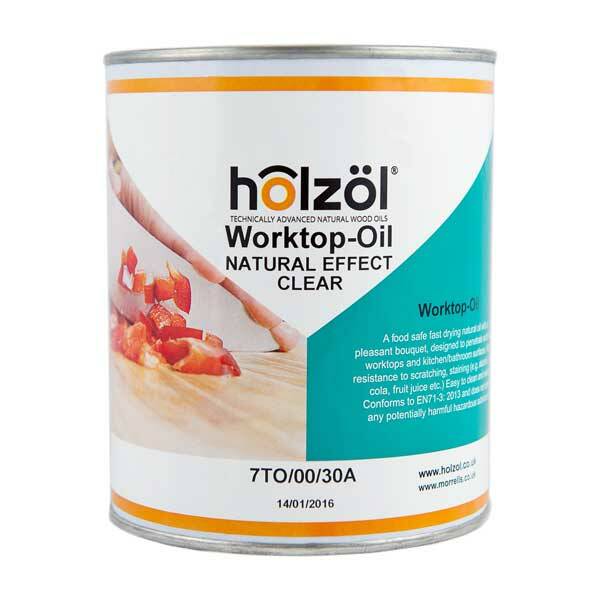 Holzol Worktop Oil Work Top Oil for Wood Tables and Worktops