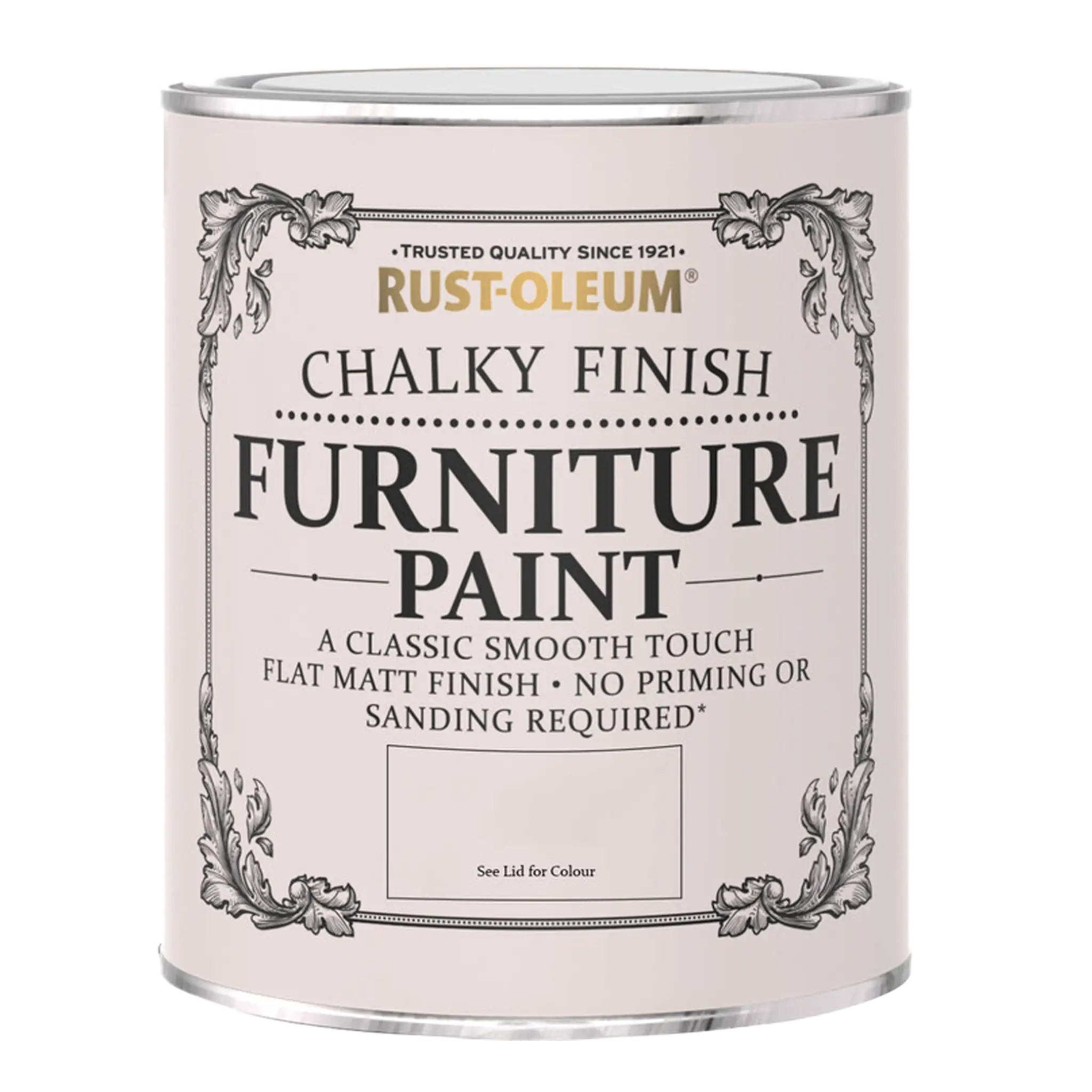 Rust-Oleum Chalky Finish Furniture Paint 750ml, Chalk White, Shabby Chic Projects