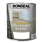 Ronseal Stays White 2 in 1 Primer and Paint