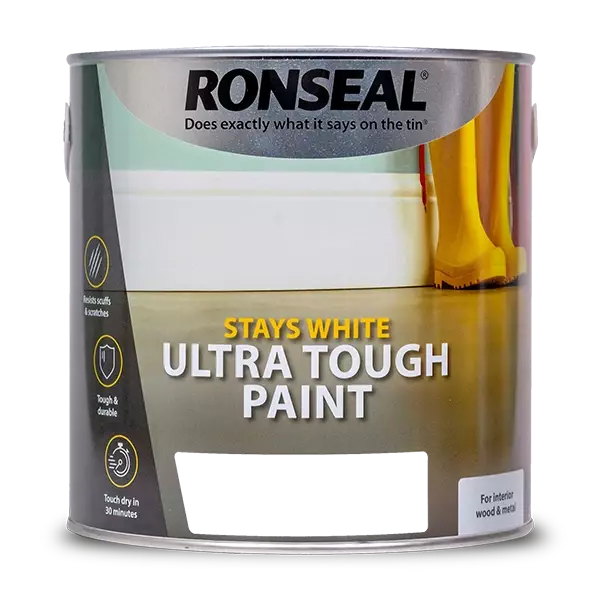 Ronseal Stays White Ultra Tough Paint