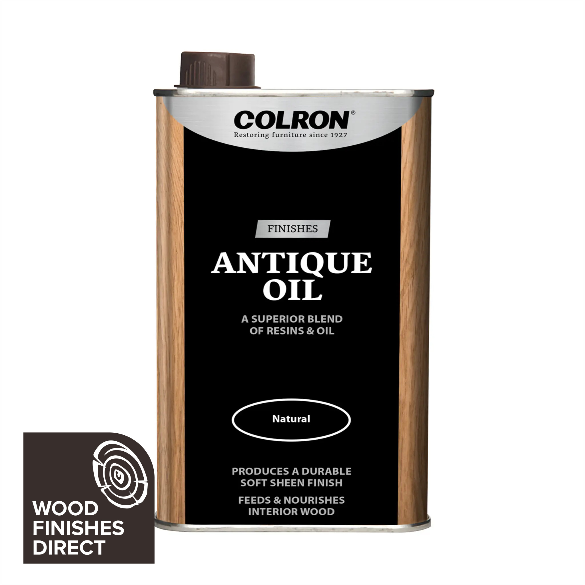 Colron Refined Antique Oil, 500ml - Antique Furniture and Wooden Antiques