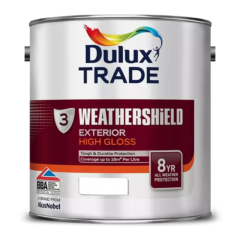 Dulux Trade Weathershield Exterior High Gloss