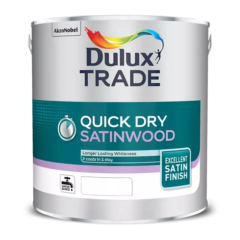 Dulux Trade Quick Dry Satinwood Paint