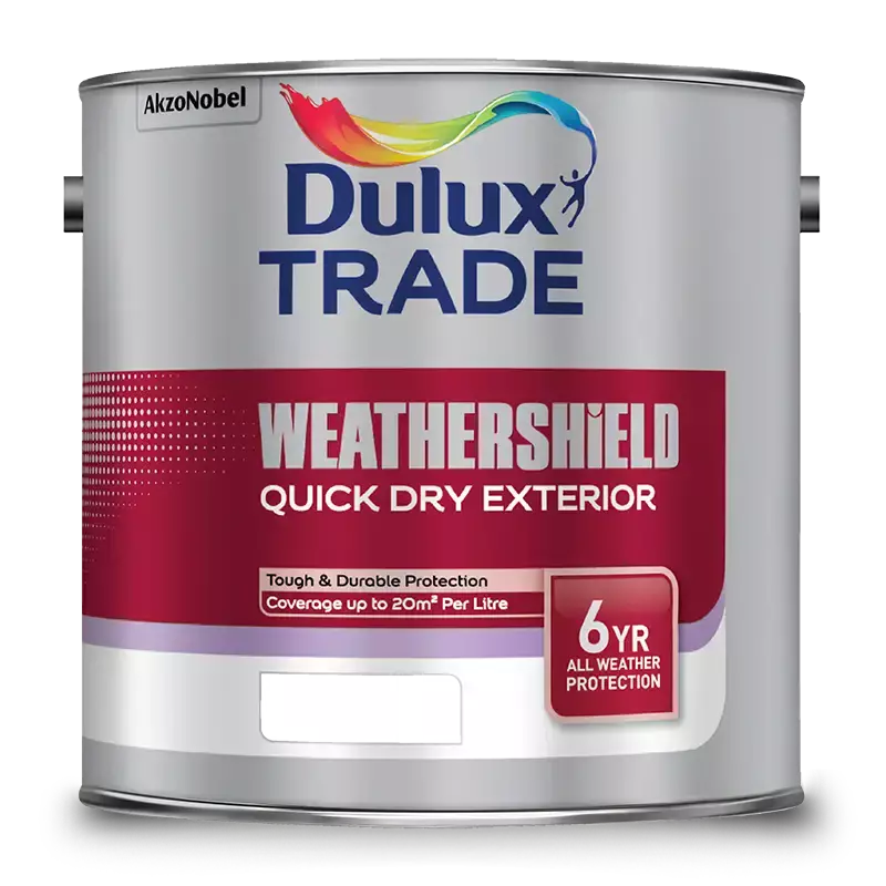 Dulux Trade Weathershield Quick Dry Exterior Paint
