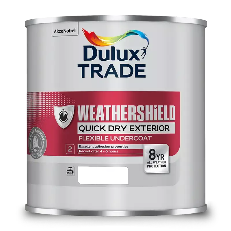 Dulux Trade Weathershield Quick Dry Exterior Flexible Undercoat