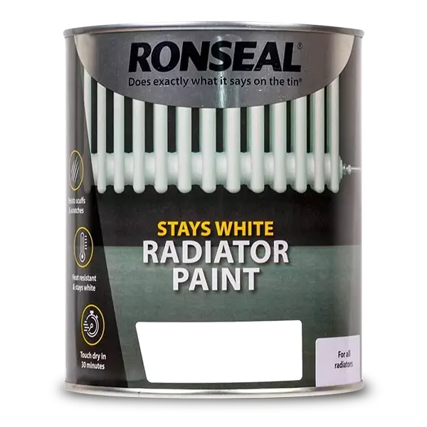 Ronseal Stays White Radiator Paint