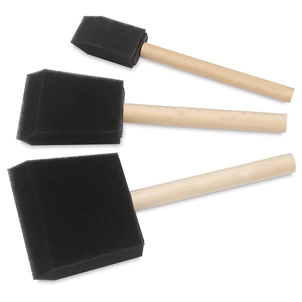 Woodleys Disposable Foam Brushes