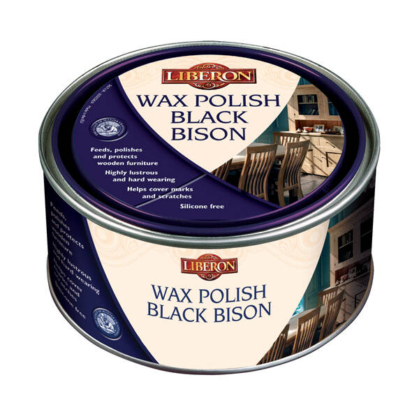 Liberon Wax Polish Paste Black Bison