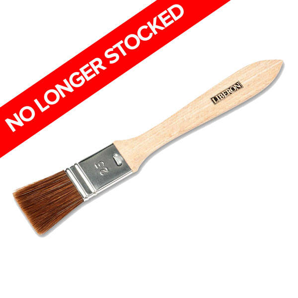 Liberon Flat Lacquer Ox Hair Brush