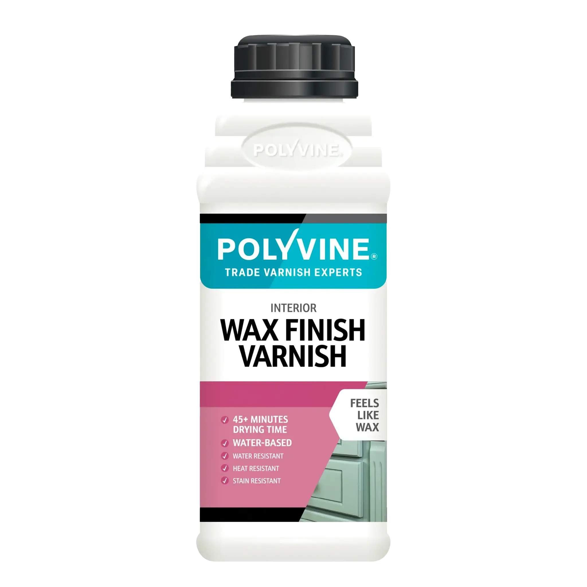 Polyvine Wax Finish Varnish - Coloured