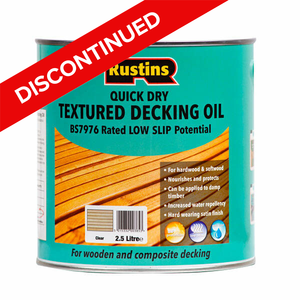 Rustins Quick Dry Textured Decking Oil