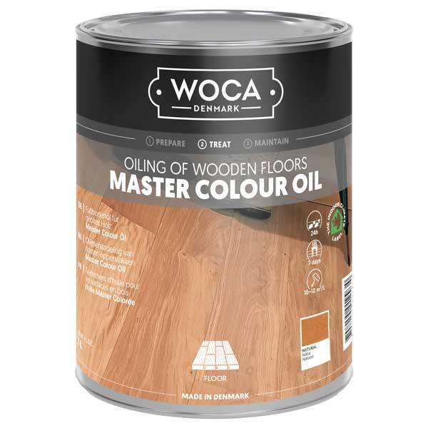 Woca Master Colour Oil 25ml, White, Coloured Oil for Interior Wood Floors