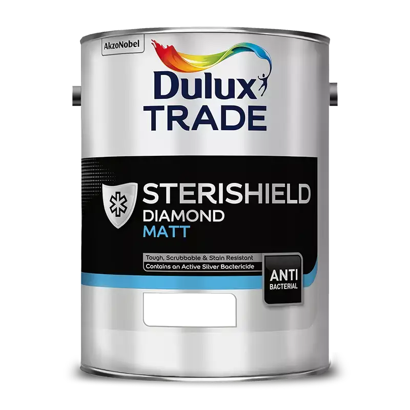 Dulux Trade Sterishield Diamond Matt