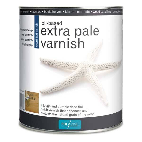 Polyvine Extra Pale Varnish, Eggshell 500ml, Interior Oil Based Varnish, Varnishes, Door Varnish, Joinery and Fixtures, Worktop