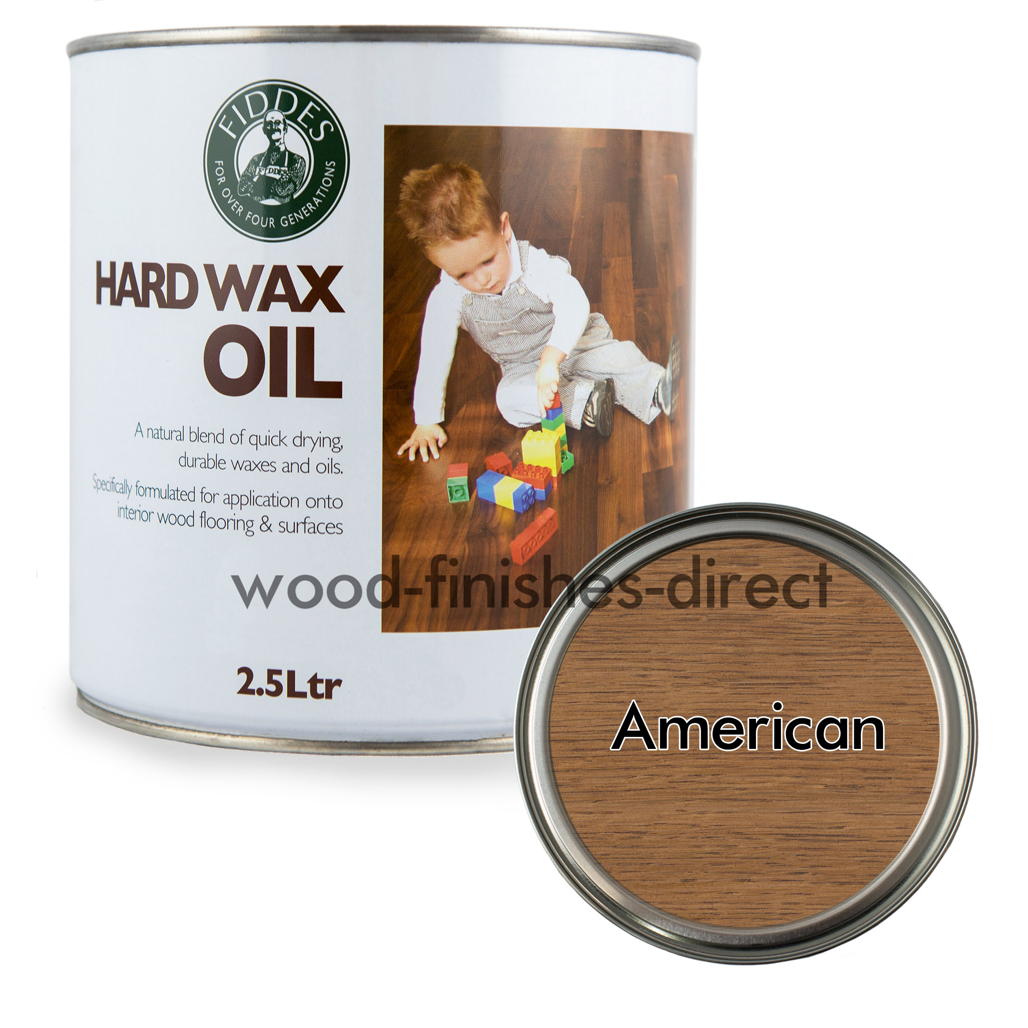Fiddes Hard Wax Oil Tints - All Sizes & Colours - Floors/Wood Surfaces