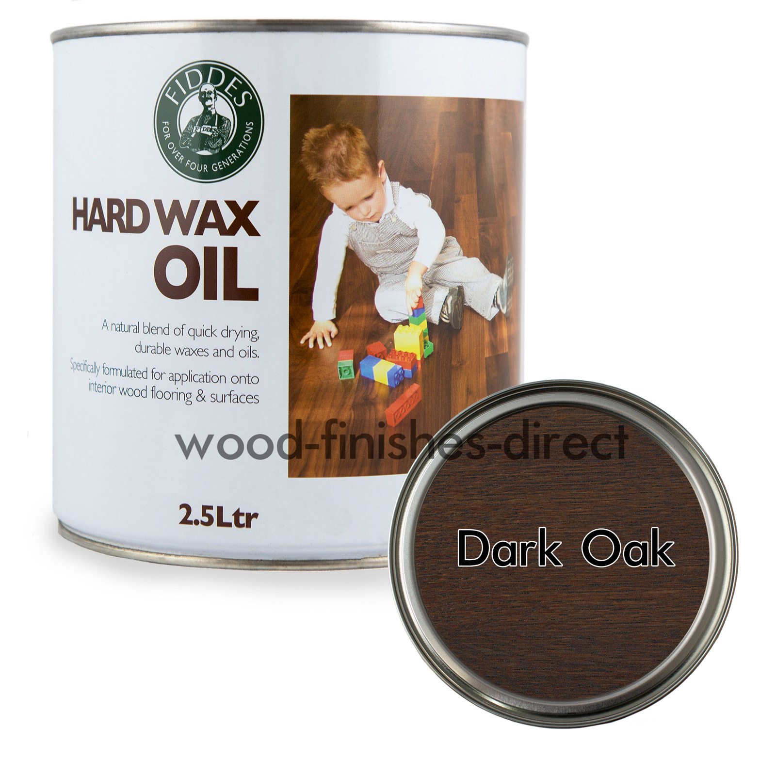 Fiddes Hard Wax Oil Tints - All Sizes & Colours - Floors/Wood Surfaces