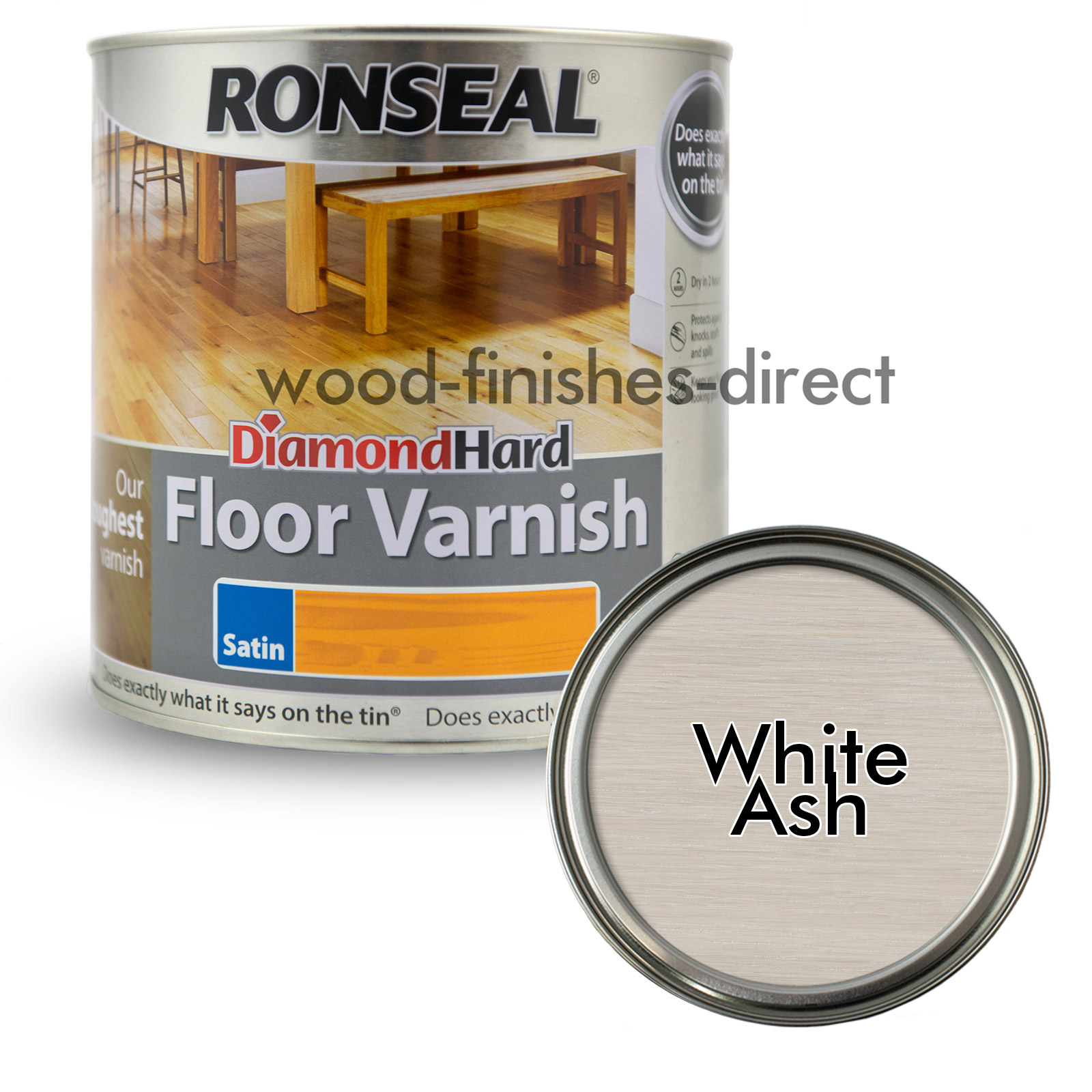 Ronseal 36897 Diamond Hard Floor Varnish 2 5l Satin Whitewash For Sale Online Ebay Ronseal 36897 Diamond Hard Floor Varnish 2 5l Satin Whitewash For Sale Online Ebay